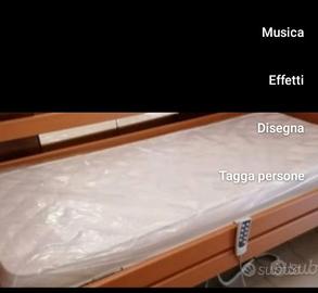 nuovo letto ospedaliero da degenza elletrico 