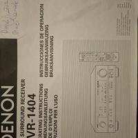 amplificatore Denon AVR 1404