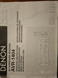 amplificatore Denon AVR 1404