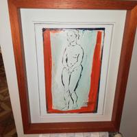 quadro di Mirko Pagliacci acrilico e misto su tela