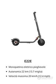 Monopattino Elettrico Segway Ninebot E22E