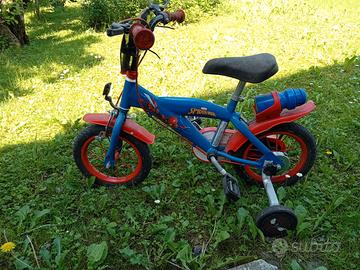 Mini bici spiderman