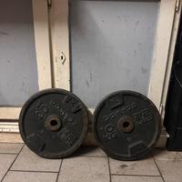 Set Pesi Ghisa 38kg + 2 Bilancieri + 2 Manubri
