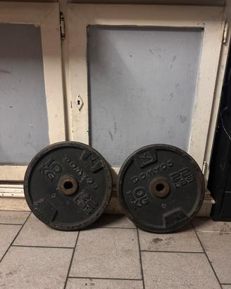 Set Pesi Ghisa 38kg + 2 Bilancieri + 2 Manubri