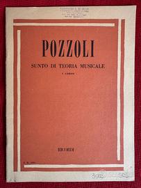 Pozzoli Sunto di teoria musicale vol.1, 2, 3