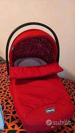 Carrozzina Navicella Chicco trio Sprint + kit auto