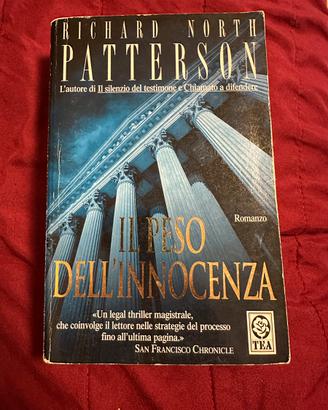 Libro Il peso dell’innocenza Richard Patterson