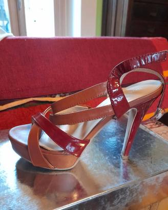 Sandali donna in pelle taglia 36 Romeo Gigli