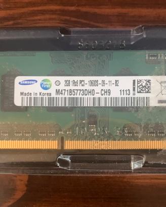 Memoria Ram DDR3 SDRAM 2GB