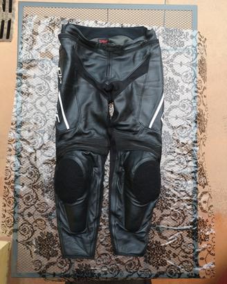 pantaloni moto 54 dainese uomo in pelle