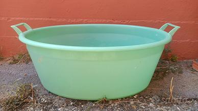 grande tinozza in plastica  79x60x29 cm