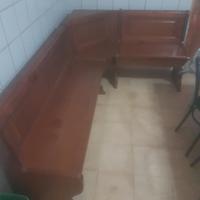 Panca angolare da cucina