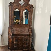 Trumeau in massello di radica