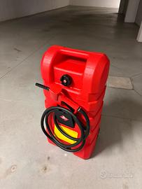 Tanica serbatoio portatile 57L con ruote e pompa