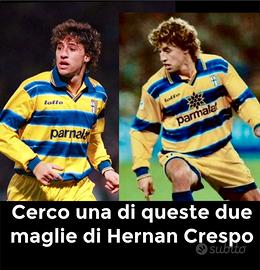 Maglie  del Parma match worn wanded