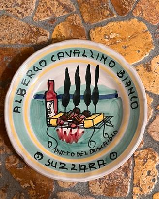 Piatti del buon ricordo ceramiche di Solimene