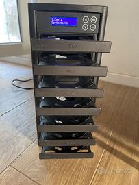 Torre masterizzazione da 1 a 6 cd/ dvd