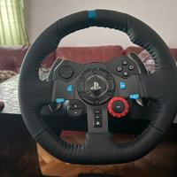 Volante +pedaliera logitech g29