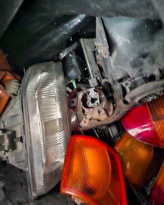 Spoiler alettone fari Ford fiesta mk2
