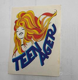 ADESIVO TEEN AGER 1980 Figurine Panini SUPER STICK