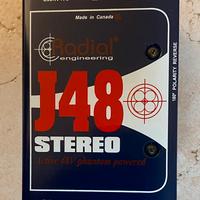 Radial J48 stereo Di box stereo