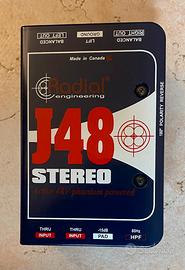 Radial J48 stereo Di box stereo