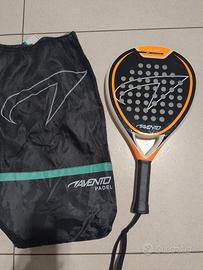 racchetta padel junior fibra vetro telaio carbonio