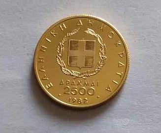 Moneta oro da collezione