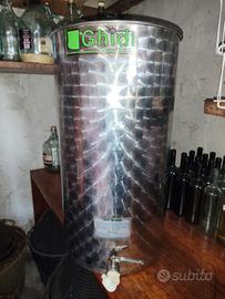 CONTENITORE GHIDI ACCIAIO INOX 100 LT 