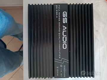 amplificatore GS audio 4 canali GS-250-4