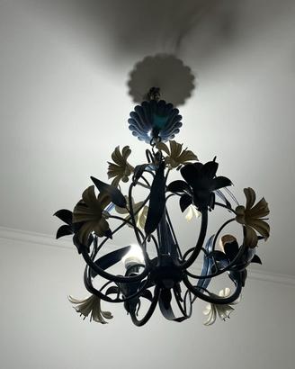 lampadario a sospensione in stile fiorentino