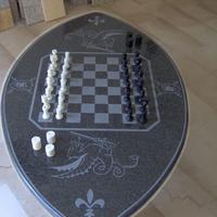 Scacchiera in granito