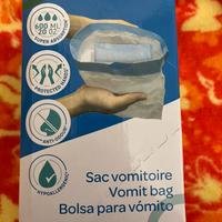 Sacchetti vomito super assorbenti
