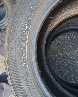 4 gomme termiche usate