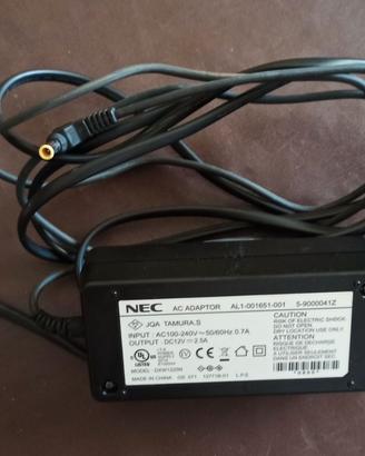 Alimentatore per laptop Nec