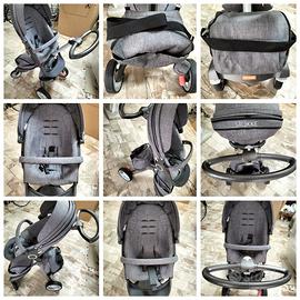 Trio Xplory Stokke, passeggino, ovetto e navetta