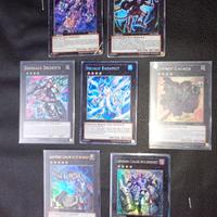 lotto carte yugioh xyz Squalo bahamut Secret abyr