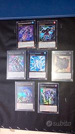 lotto carte yugioh xyz Squalo bahamut Secret abyr