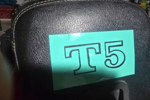 STENCIL ADESIVO  DECALS VESPA T5 PX