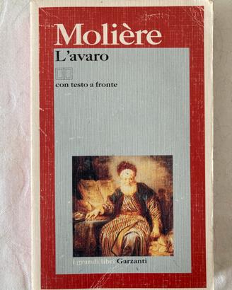 Libro l’avaro di Moliere
