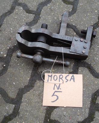 morsa con fissaggio al tavolo
