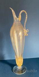 Anfora in vetro soffiato Giovanni Cenedese Murano