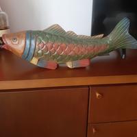 pesce  in legno