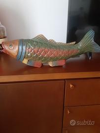 pesce  in legno
