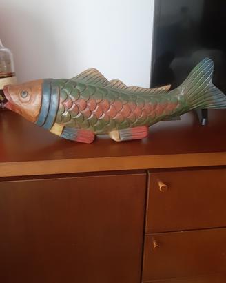 pesce  in legno