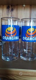 4 bicchieri Orangina come nuovi