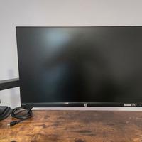 Monitor gaming HP FHD 24 pollici, casse integrate