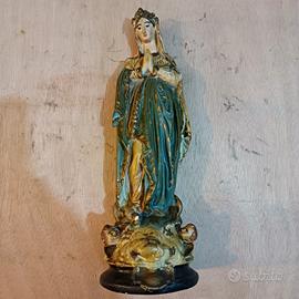 statua in gesso h33 cm d'epoca 