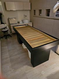 Lettino con Materasso ad acqua appena revisionato