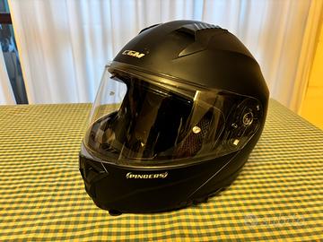 Casco modulare CGM 507 taglia M nero opaco